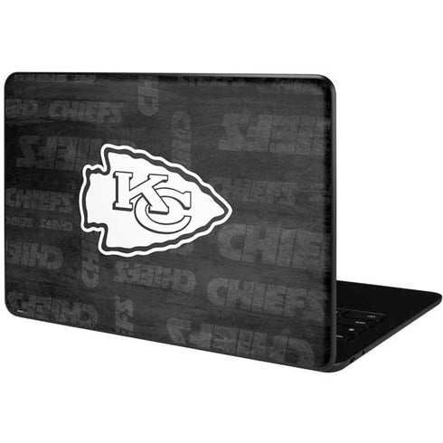 NFL Kansas City Chiefs Black & White Google Pixelbook Go Skin